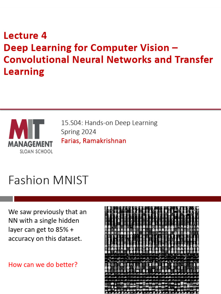 Convolutional Neural Networks Explained | PDF | Computer Vision ...