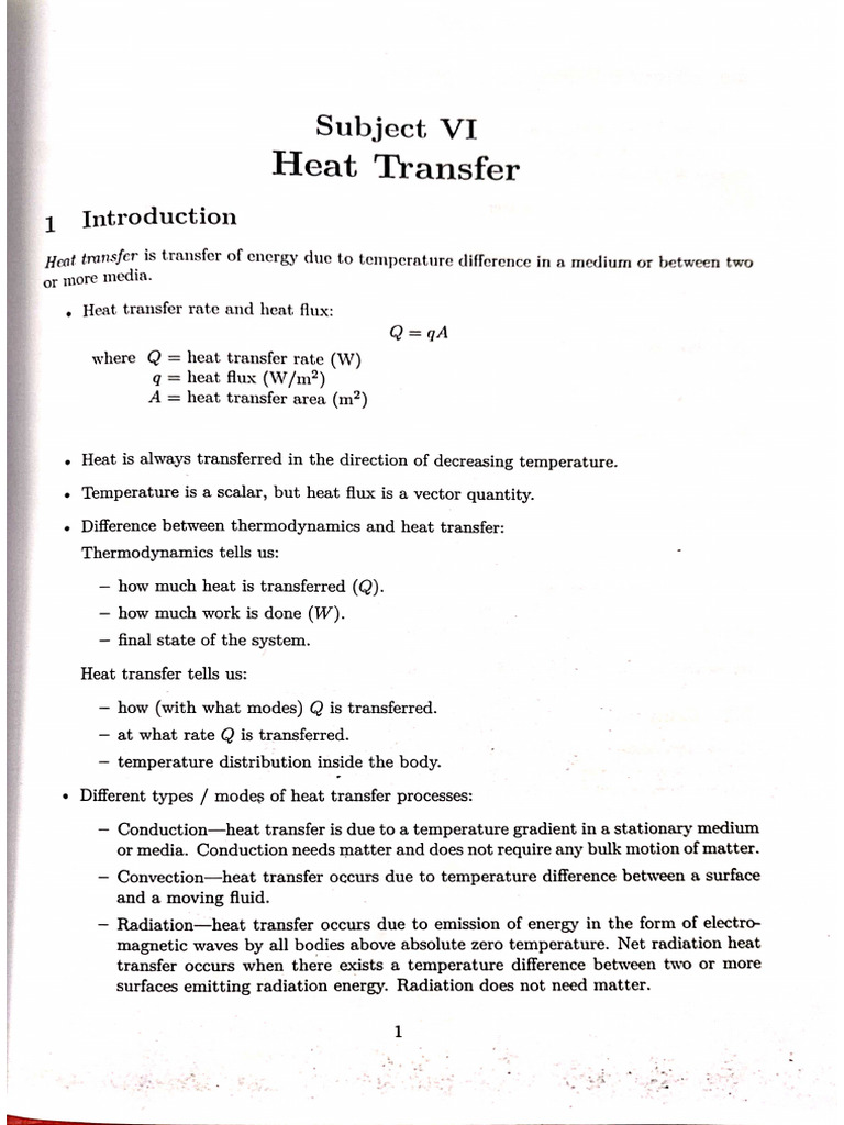 Heat Transfer | PDF