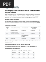 Gujarat Revised TA/DA Rates 2024 | PDF | Government