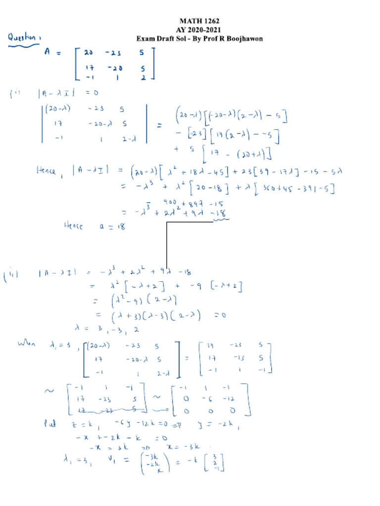 MATH1262 HO 2021 2 in 1 | PDF