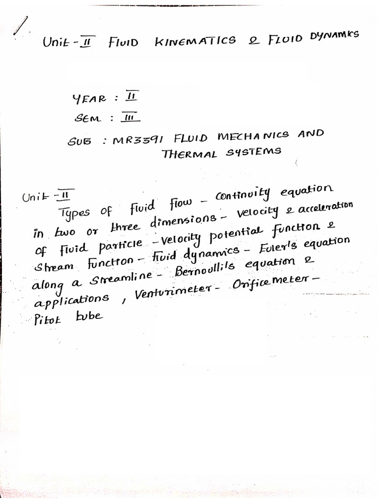 Fmts Unit II | PDF