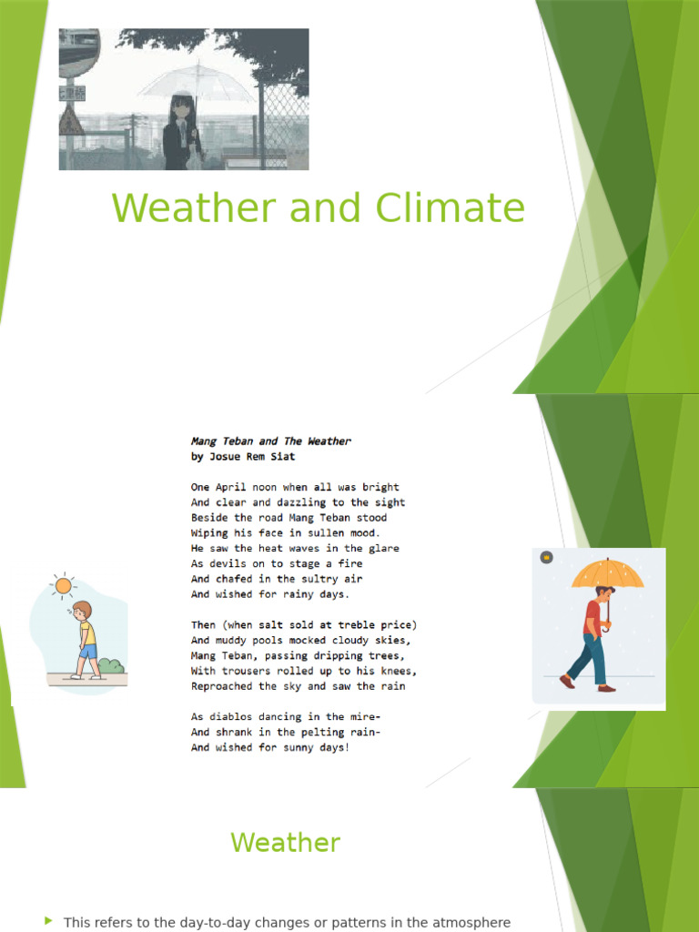 Understanding Weather and Climate Basics | PDF | Precipitation ...