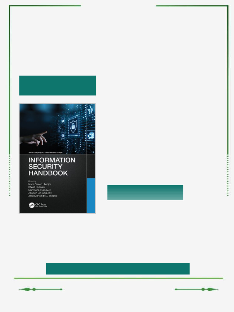 Information Security Handbook (Internet of Everything (IoE)) 1st ...