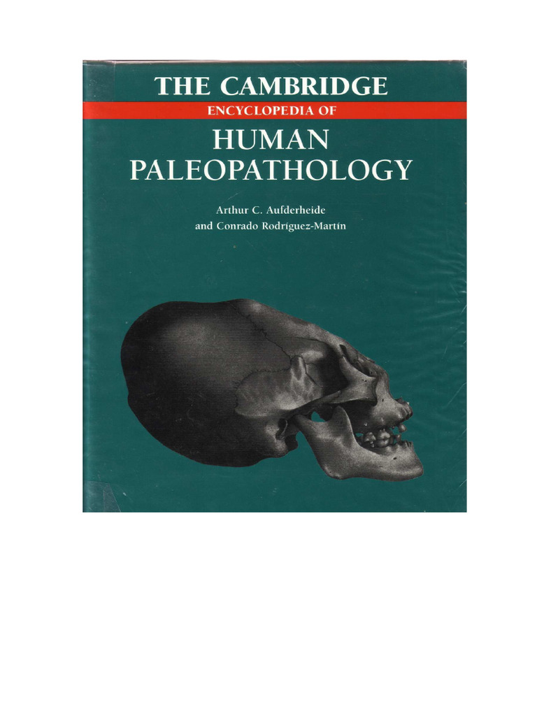 Cambridge Encyclopedia of Human Paleopathology | PDF
