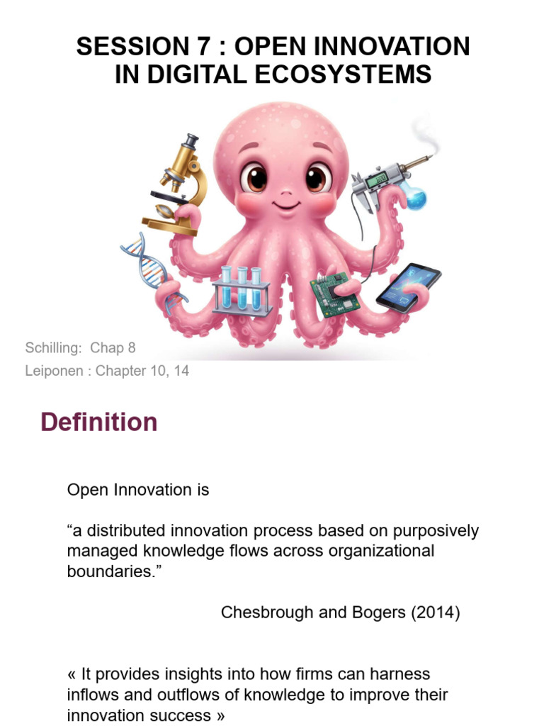 _SESSION7 OPEN INNO | PDF | Innovation | Standardization
