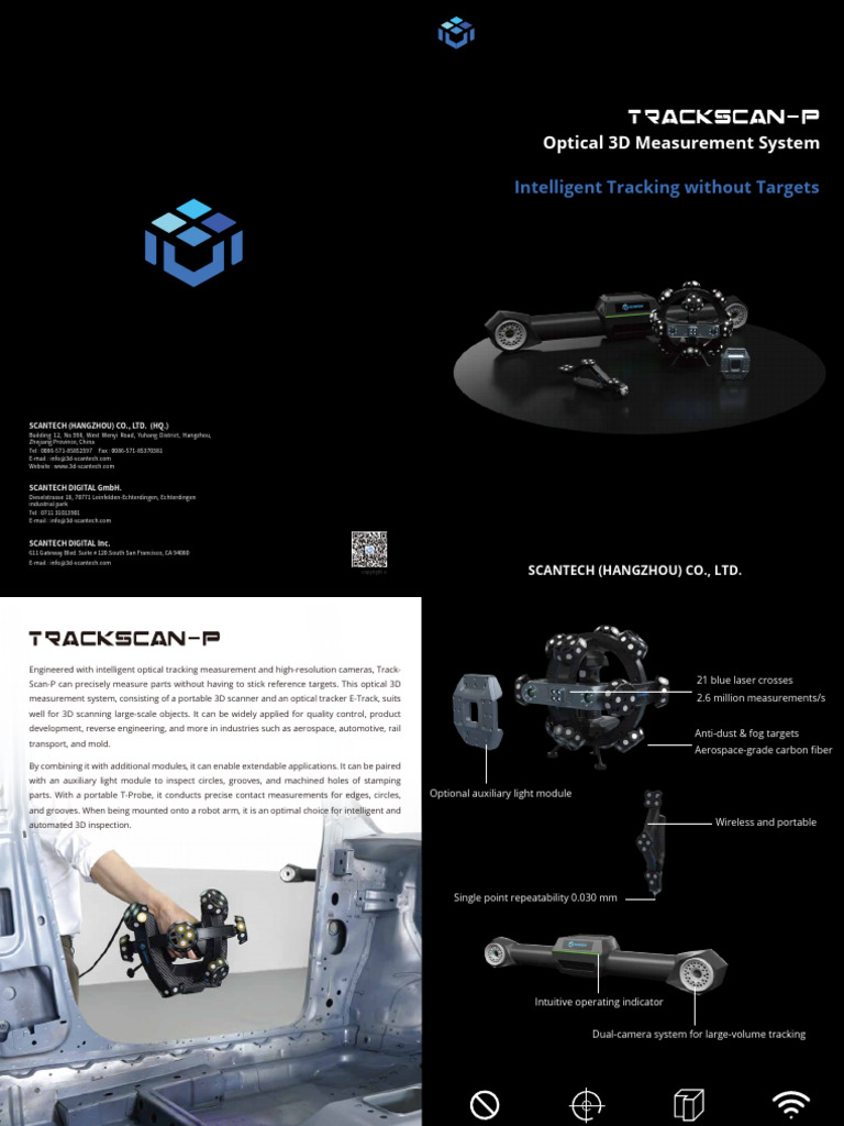 Target-Free Optical 3D Measurement System | PDF | Robotics | Computing