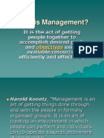 What Is Management