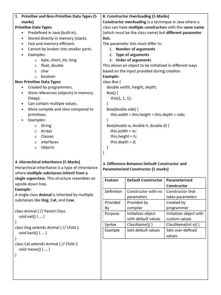 oops-sg[1] | PDF | Inheritance (Object Oriented Programming) | Class ...