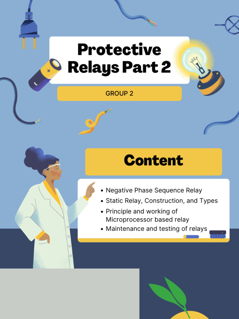 Negative Sequence and Static Relays Guide | PDF | Relay | Electronics