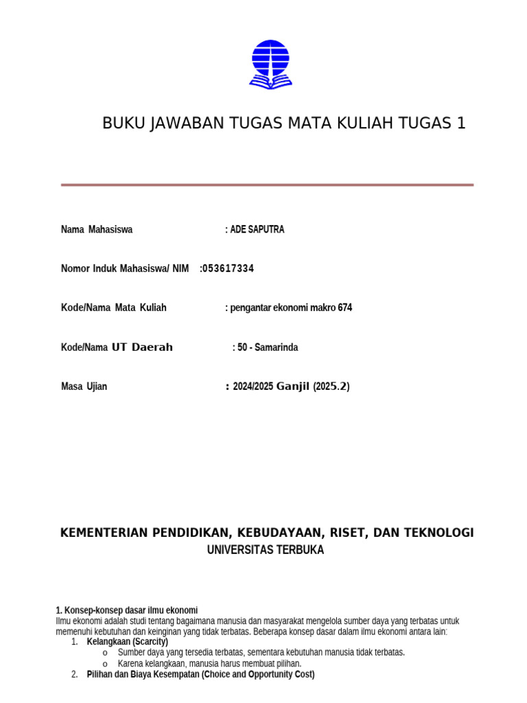 Pengantar Ekonomi Makro 674 | PDF