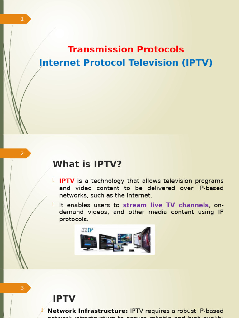 Understanding IPTV Technology and Formats | PDF | Video On Demand ...