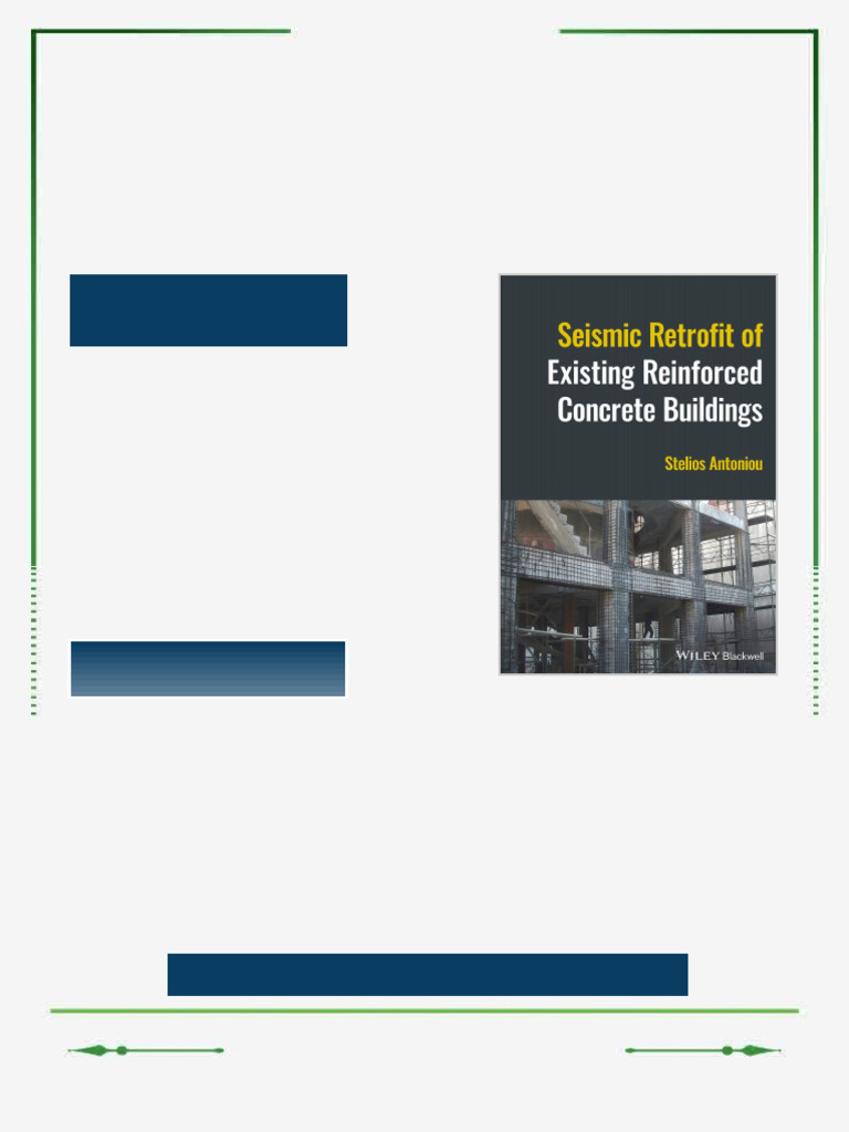 Seismic Retrofit of Existing Reinforced Concrete Buildings 1st Edition ...