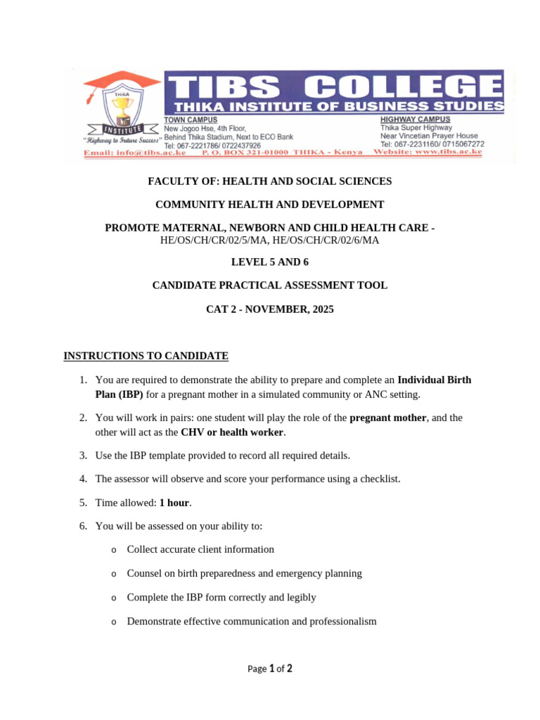 Ibp Cadidate Tool | PDF | Mother