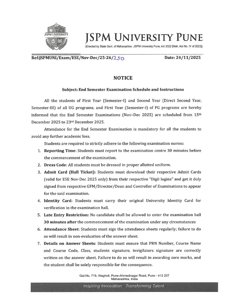 Notification | PDF