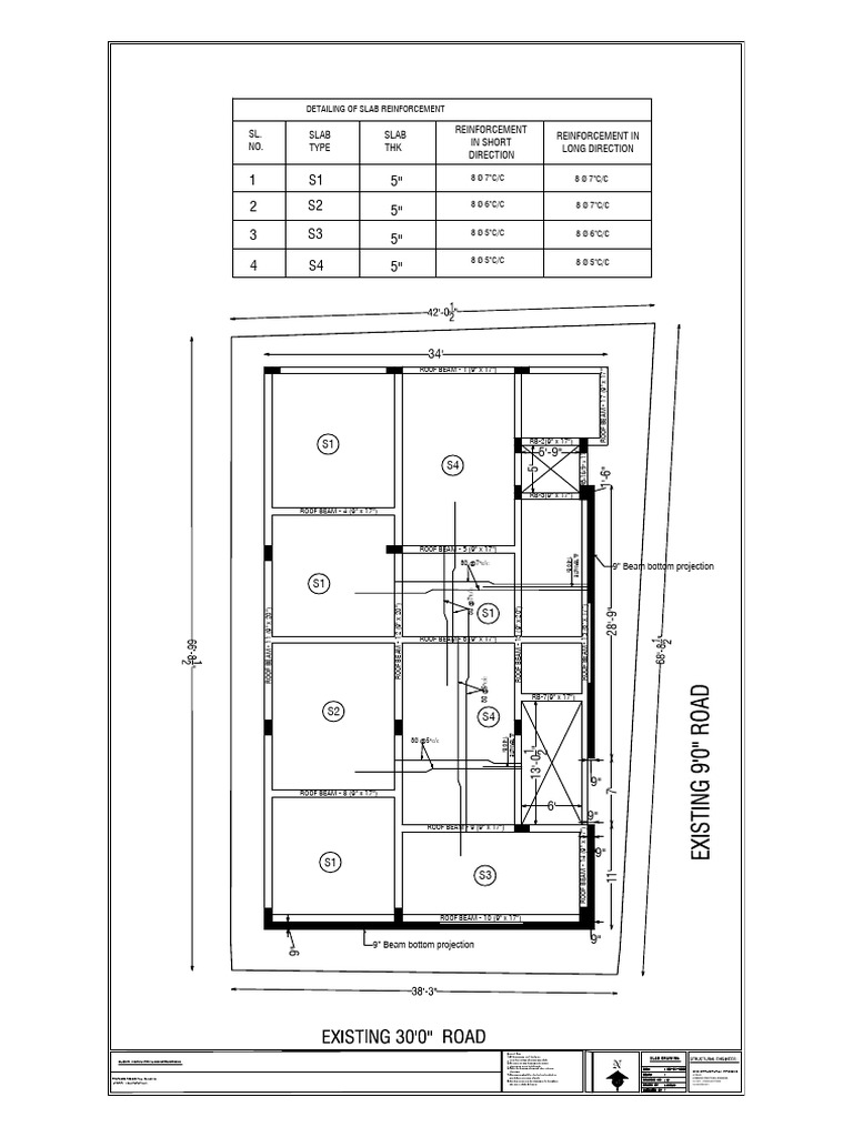 Slab and Beam Dimensions for Construction | PDF | Chess Theory | Chess