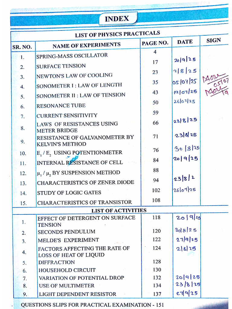 Phy Practical | PDF