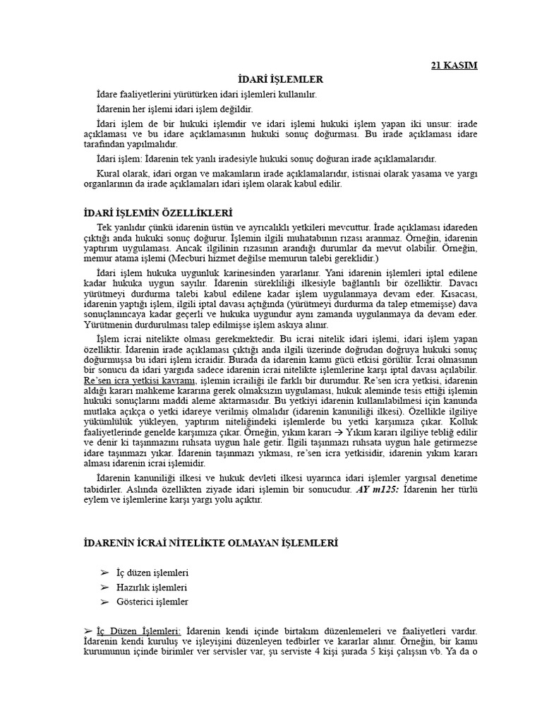 Idare 1 Final | PDF