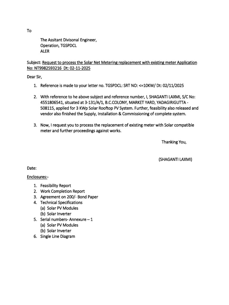 1. Covering Letter (2) | PDF