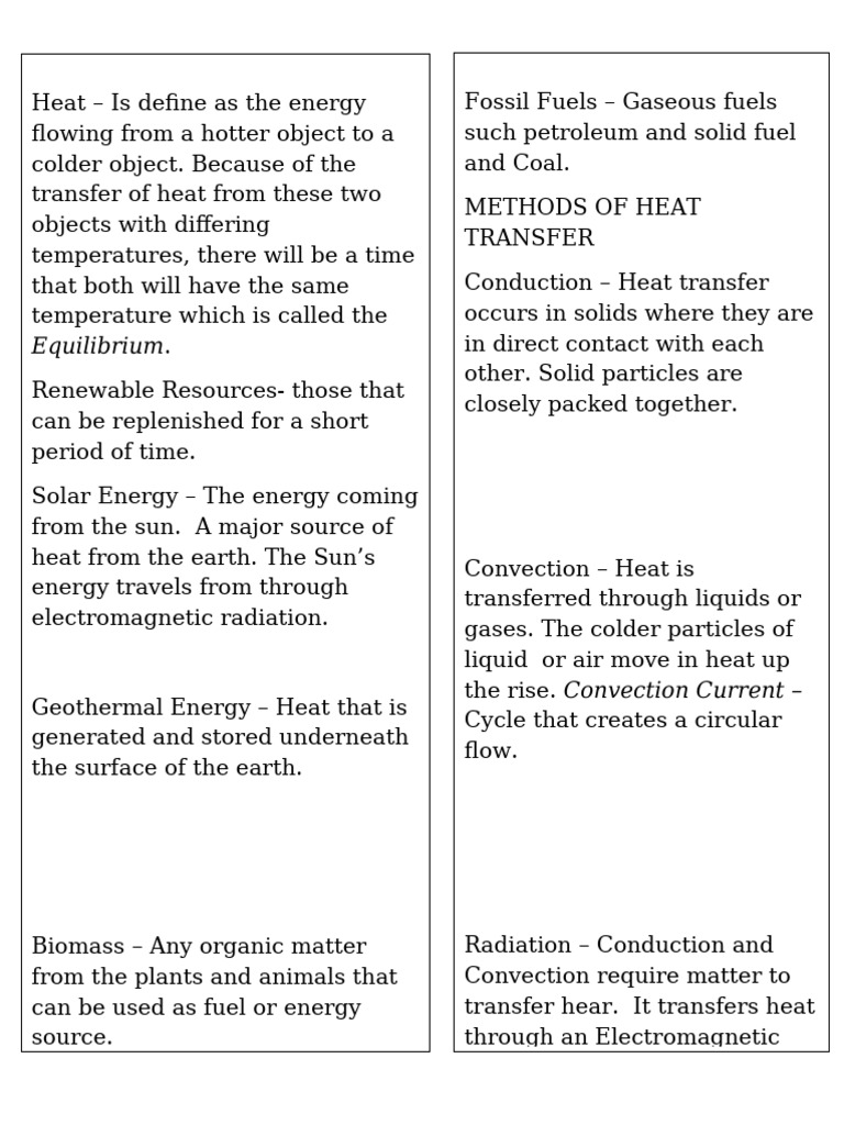 Understanding Heat Transfer and Energy | PDF | Friction | Heat