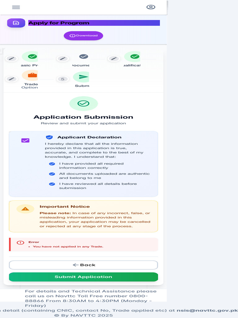 Application Submission Guidelines | PDF