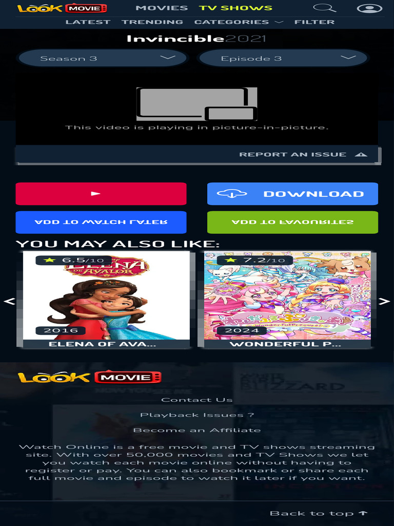 Watch Show Invincible 2021 on Lookmovie2 for Free in 1080p High ...
