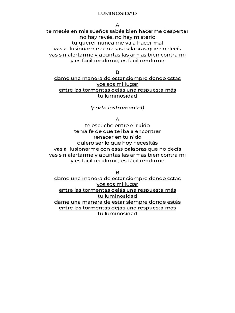 D.C letras | PDF