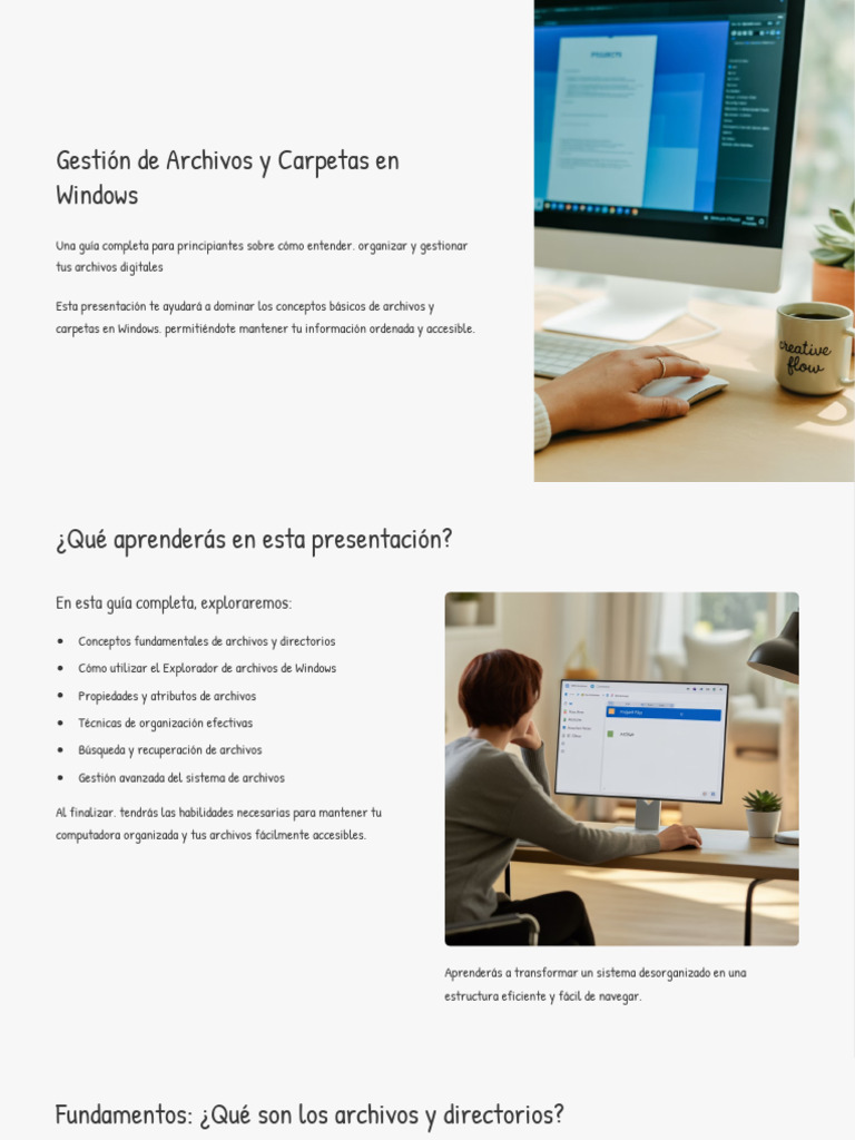 Gestion de Archivos y Carpetas en Windows 2 | PDF | Archivo de ...