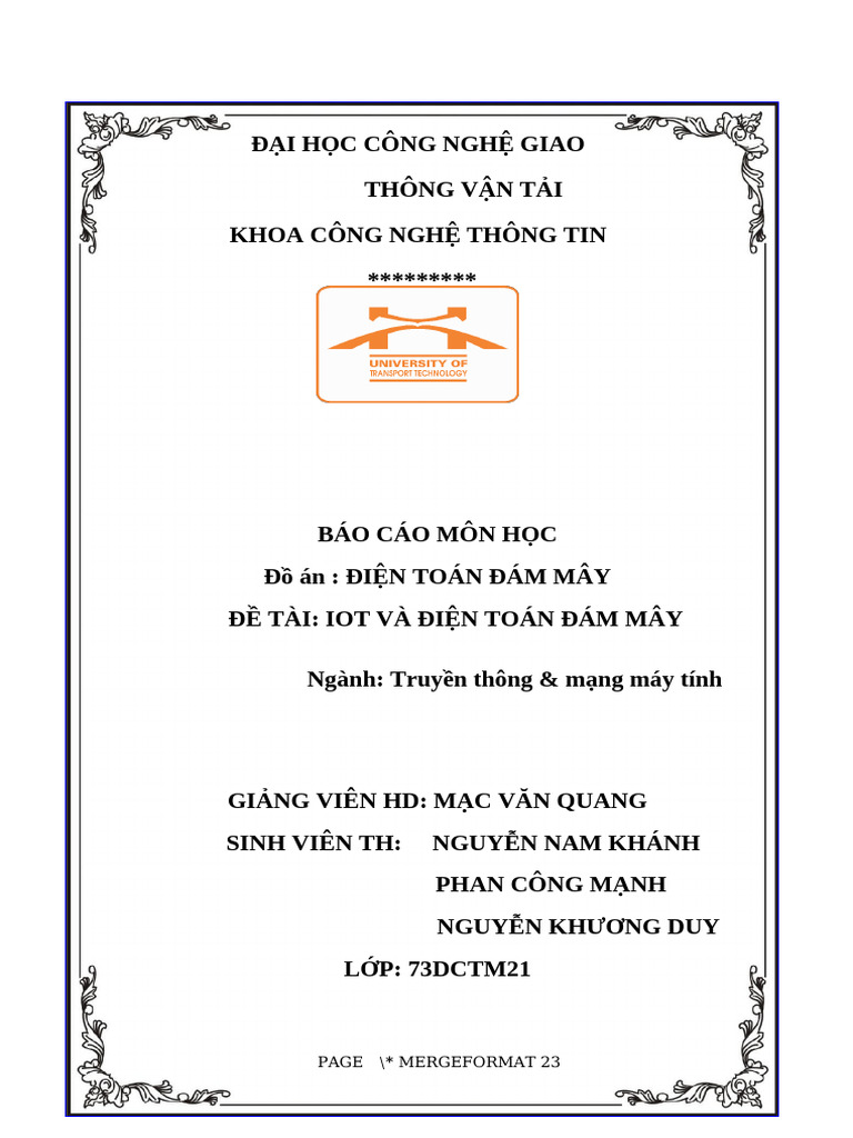 NHOM17 DTDM - 3 .Docx12 | PDF