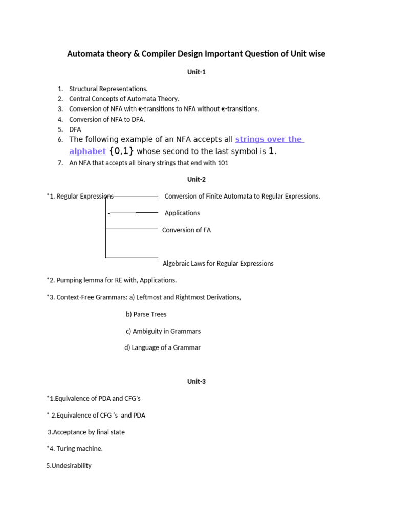 ATCD IMP Questions (1) | PDF