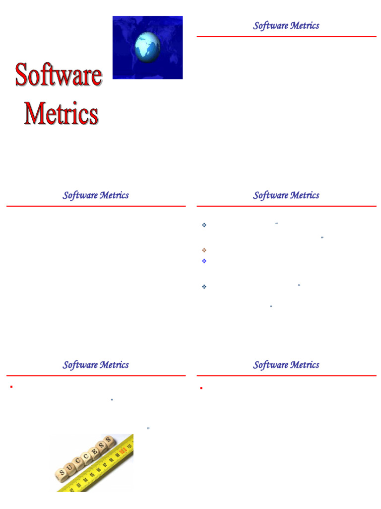 Essential Software Metrics Explained | PDF | Level Of Measurement ...