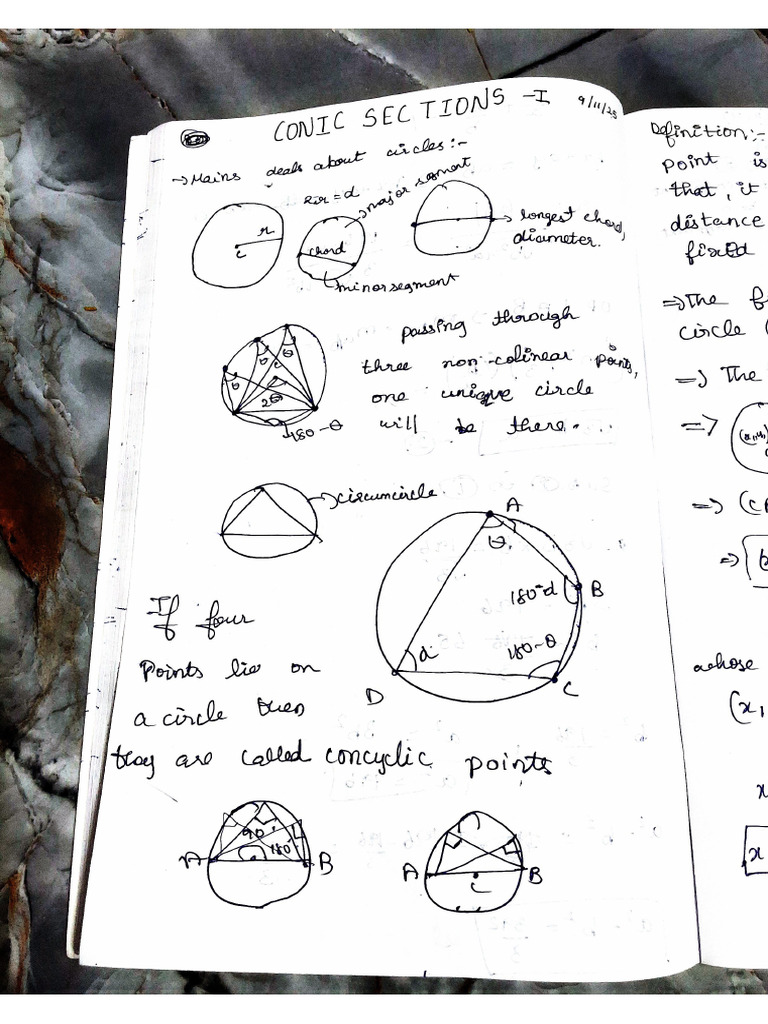 Conic Sections - 1 | PDF