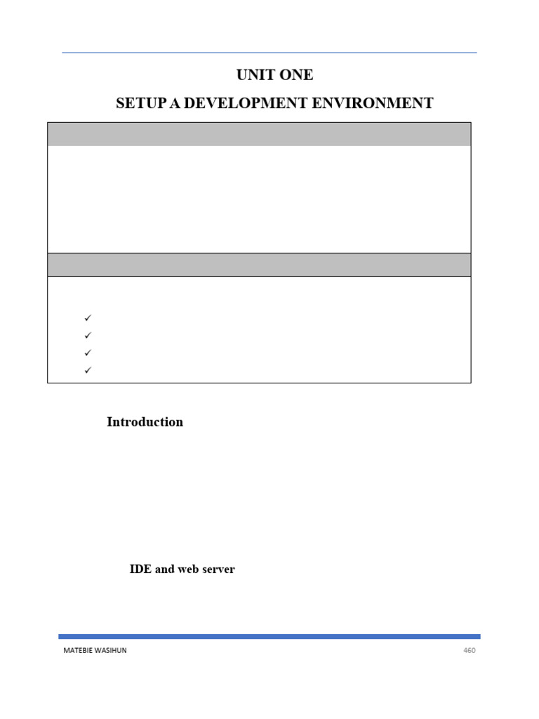 Setup Local Web Development Environment | PDF | Object Oriented ...