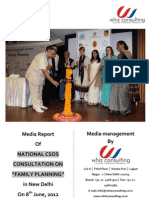 Media Report - National CSOs Consultation on Family Planning by Whiz Consulting