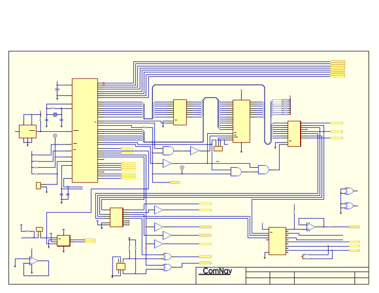 1101-1201 Single Board SPU Schematic_31 | PDF