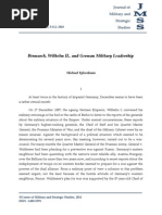 Bismarck vs Wilhelm Military