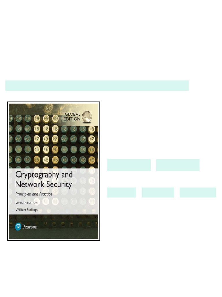 Cryptography and Network Security Principles and Practice Global ...