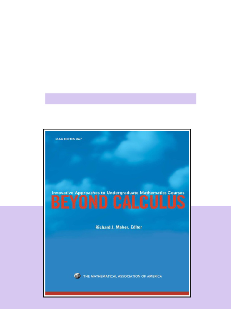 Innovative Approaches To Undergraduate Mathematics Courses Beyond ...