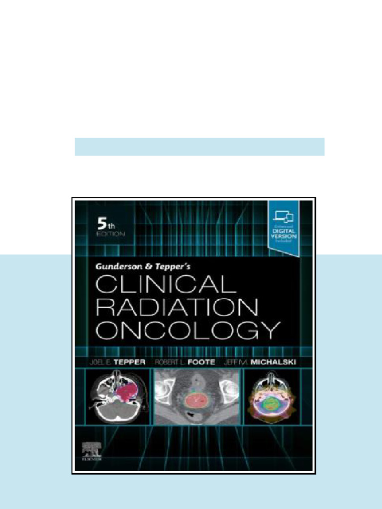 Gunderson & Tepper’s Clinical Radiation Oncology 5th Edition Joel ...