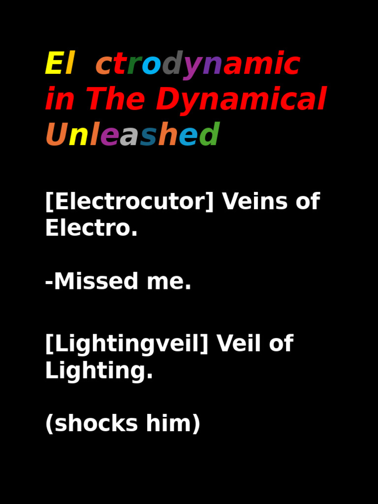 Electrodynamic the Dynamical Unleashed | PDF
