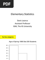 Elementary Statistics