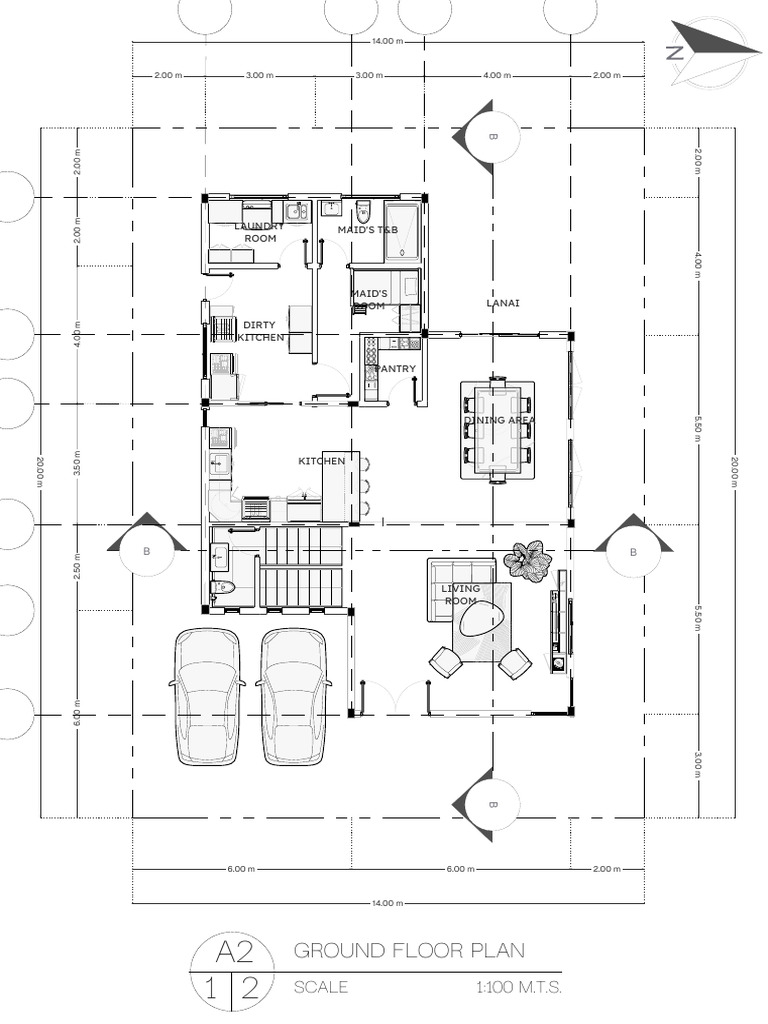 Ground Floor Plan Layout Overview | PDF