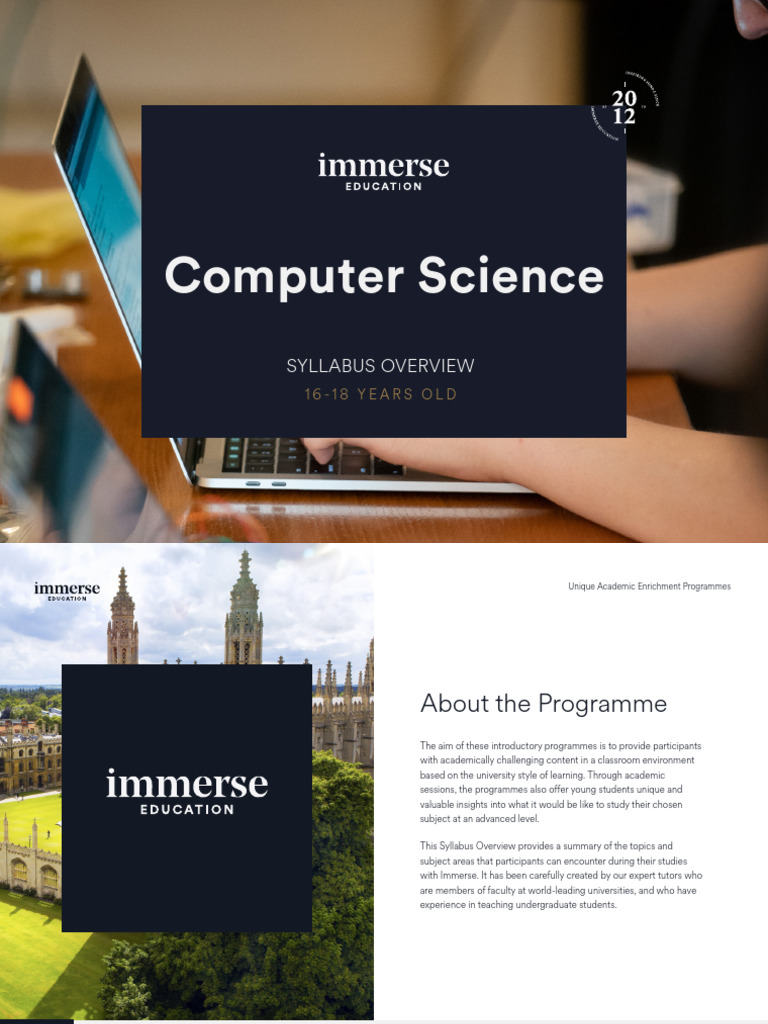 Cambridge and Oxford Computer Science 16 18 | PDF | Computational ...