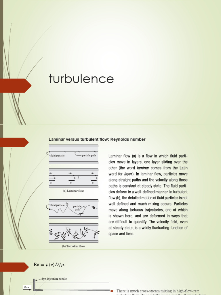 Understanding Turbulent Flow Dynamics | PDF