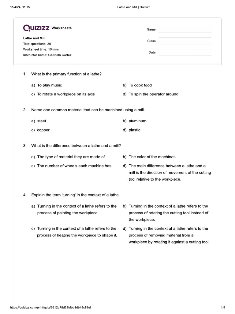 Diagnostic Test Emca | PDF