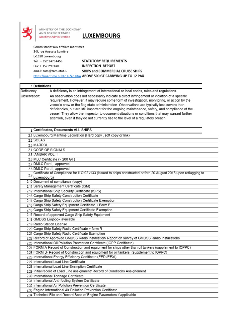 flag-state-inspection-check-list-ships-and-commercial-cruise-ships ...