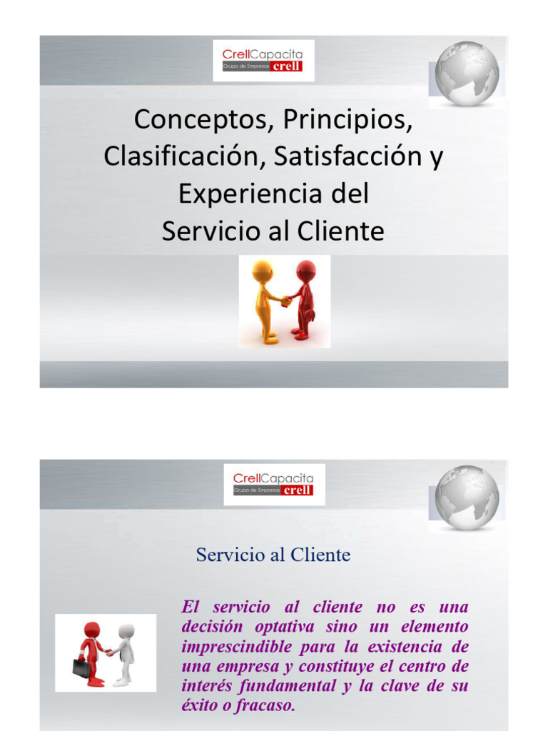 Claves para un Servicio al Cliente Excepcional | PDF | Servicio al ...