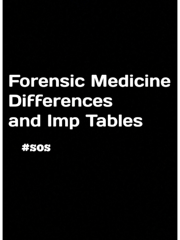 FMT Diff and Imp Tables | PDF