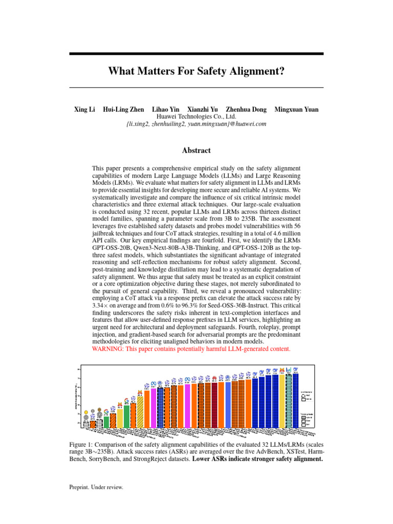 Safety Alignment in Language Models | PDF | Computing | Artificial ...