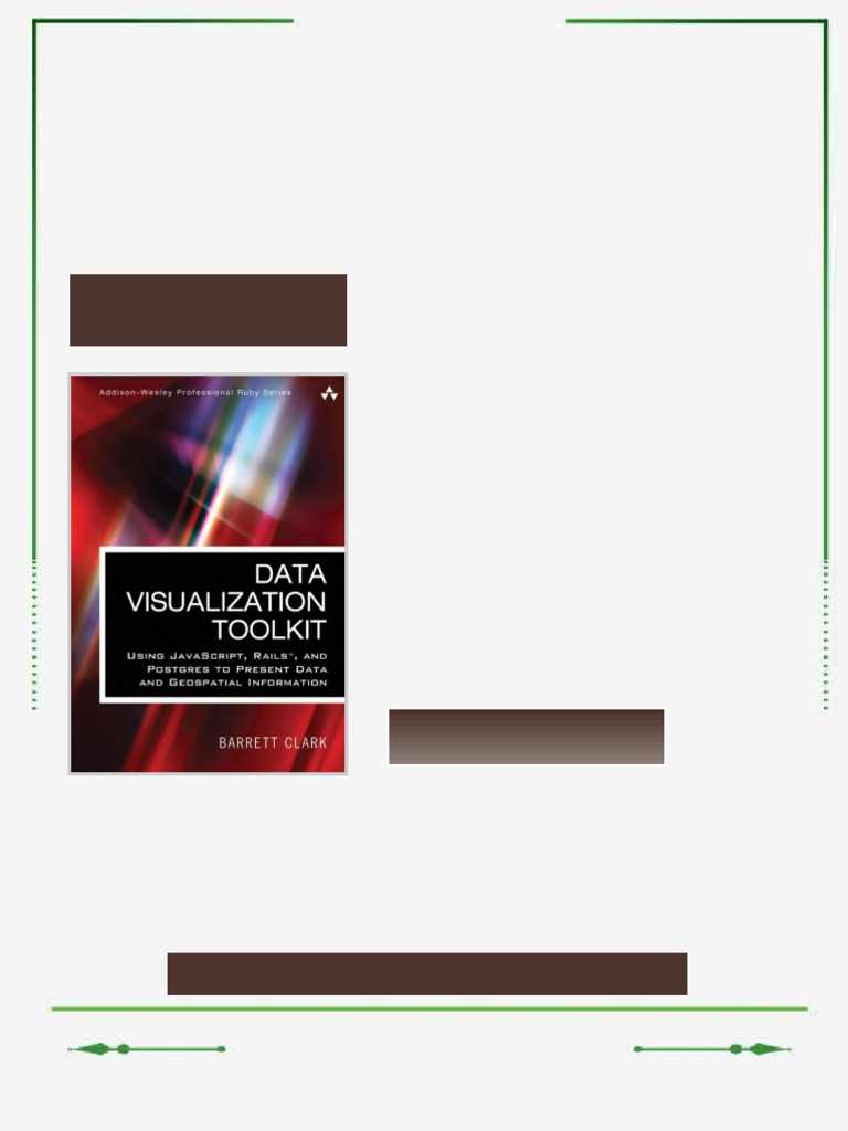 Data Visualization Toolkit Using JavaScript Rails and Postgres to ...