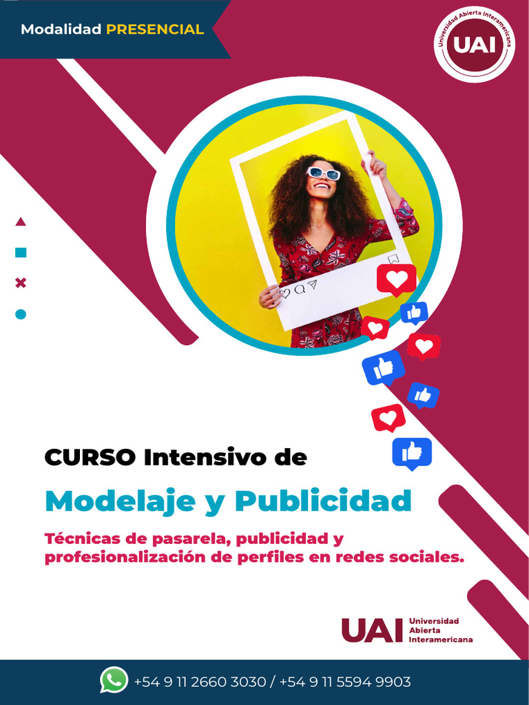 Curso Intensivo de Modelaje y Publicidad | PDF | Publicidad ...